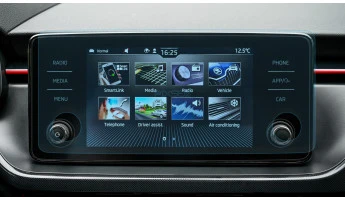 Sticlă hibridă de protecție Pixsel monitor SKODA SCALA - 12.5“ 2024 -