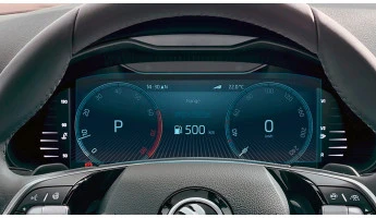 Sticlă hibridă de protecție Pixsel panoul de bord SKODA SCALA - 9.9“ 2024 -