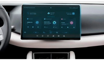 Sticlă hibridă de protecție Pixsel monitor BYD YUAN UP - 13.7“ 2024 -