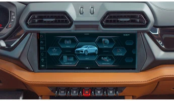 Sticlă hibridă de protecție Pixsel monitor LAMBORGHINI URUS - 12.5“ 2024 -