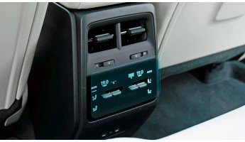 Sticlă hibridă de protecție Pixsel controlul climatizării din spate PORSCHE MACAN - 7.7“ 2024 -