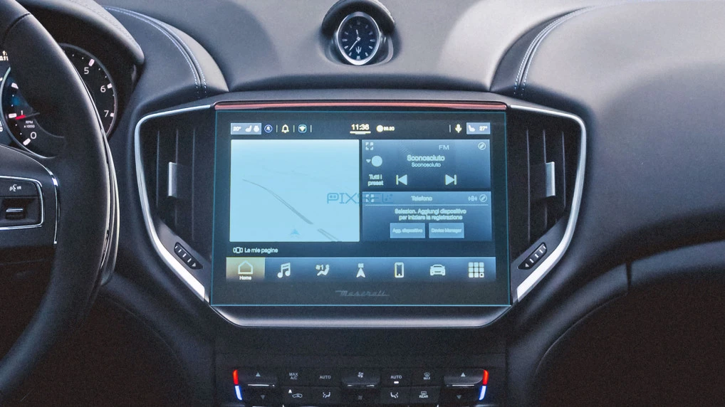 Sticlă hibridă de protecție Pixsel monitor MASERATI GHIBLI - 11.4“ 2020 -
