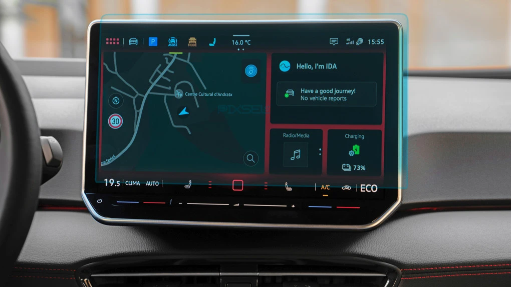 Sticlă hibridă de protecție Pixsel monitor VOLKSWAGEN ID.3 - 14“ 2023 -