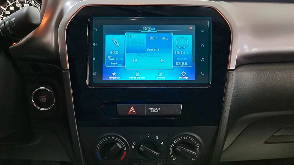 Sticlă hibridă de protecție Pixsel monitor SUZUKI VITARA - 8.7“ 2025 -