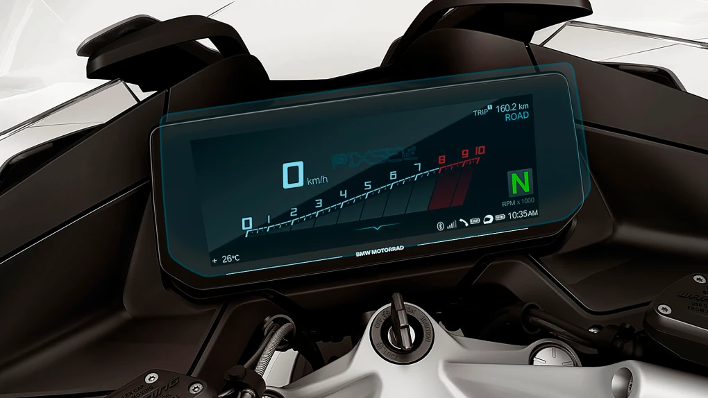 Sticlă hibridă de protecție Pixsel vitezometrul motocicletei BMW R1250 RT 2025 13“