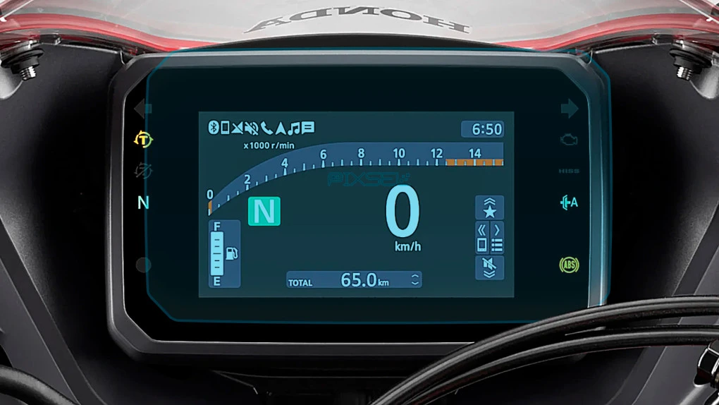 Sticlă de protecție Pixsel vitezometrul motocicletei HONDA CB / CBR650R 2024 - 7.1“