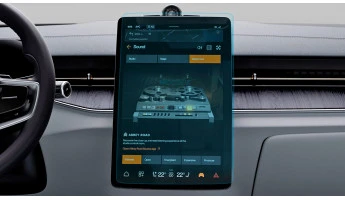 Sticlă hibridă de protecție Pixsel monitor POLESTAR 3 - 16“ 2024 -