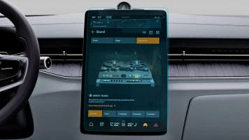 Sticlă hibridă de protecție Pixsel monitor POLESTAR 3 - 16“ 2024 -