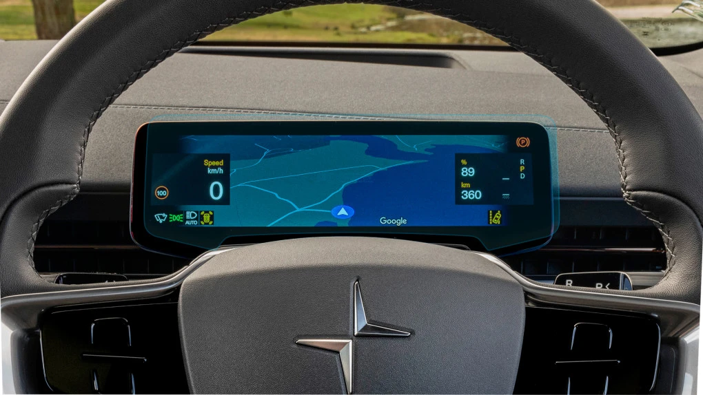 Sticlă hibridă de protecție Pixsel panoul de bord POLESTAR 3 - 10“ 2024 -