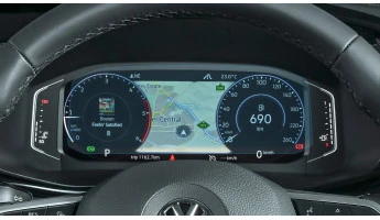 Sticlă hibridă de protecție Pixsel panoul de bord VOLKSWAGEN CARAVELLE - 9.9“ 2020 - 2024