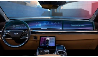 Sticlă hibridă de protecție Pixsel pentru ecran lat CADILLAC ESCALADE IQ - 55.3“ 2025 -