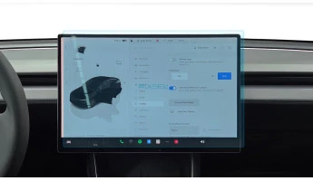 Sticlă hibridă de protecție Pixsel monitor TESLA MODEL Y - 16.5“ 2025 -