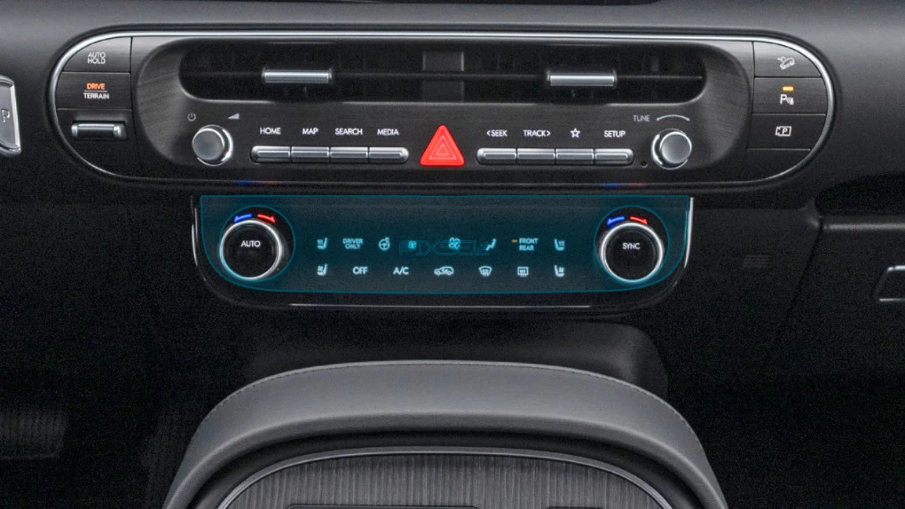 Sticlă hibridă de protecție Pixsel controlul climatizării HYUNDAI PALISADE - 12.1“ 2025 -