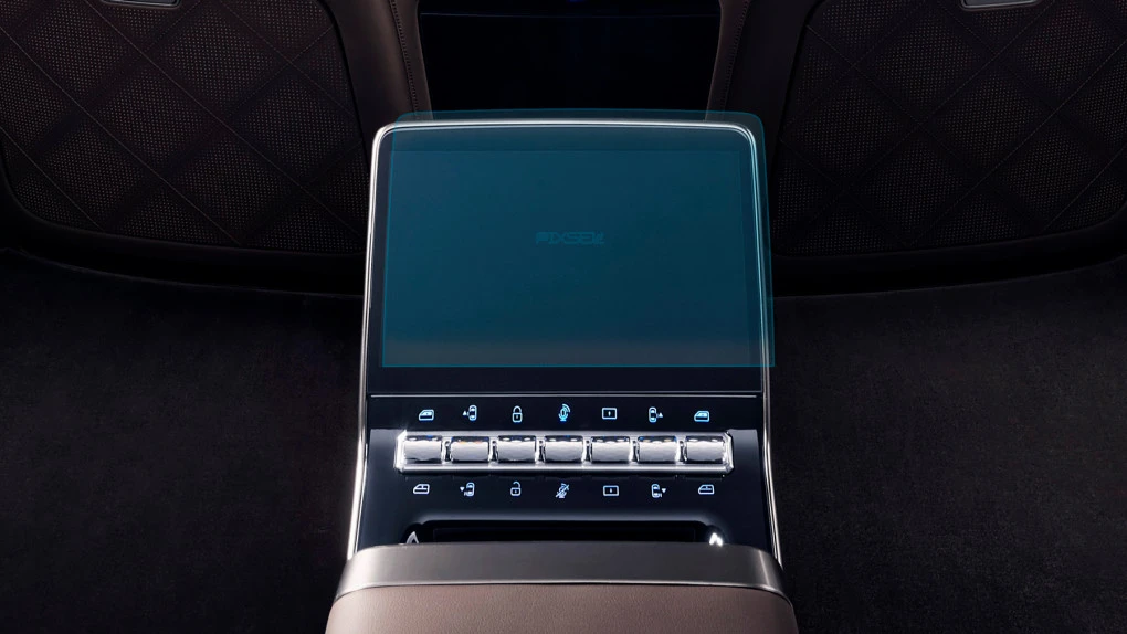 Sticlă hibridă de protecție Pixsel controlul climatizării din spate DENZA D9 - 8.8“ 2022 -