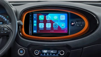 Sticlă hibridă de protecție Pixsel monitor TOYOTA AYGO - 9.8“ 2022 - 2025