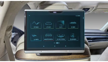 Sticlă hibridă de protecție Pixsel monitorul din spate AUDI A8 / S8 - 11.4“ 2018 - 2023