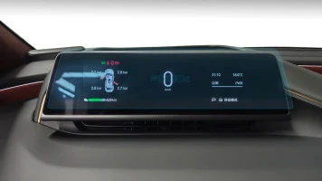 Sticlă hibridă de protecție Pixsel panoul de bord HYPTEC HL - 12.9“ 2024 -