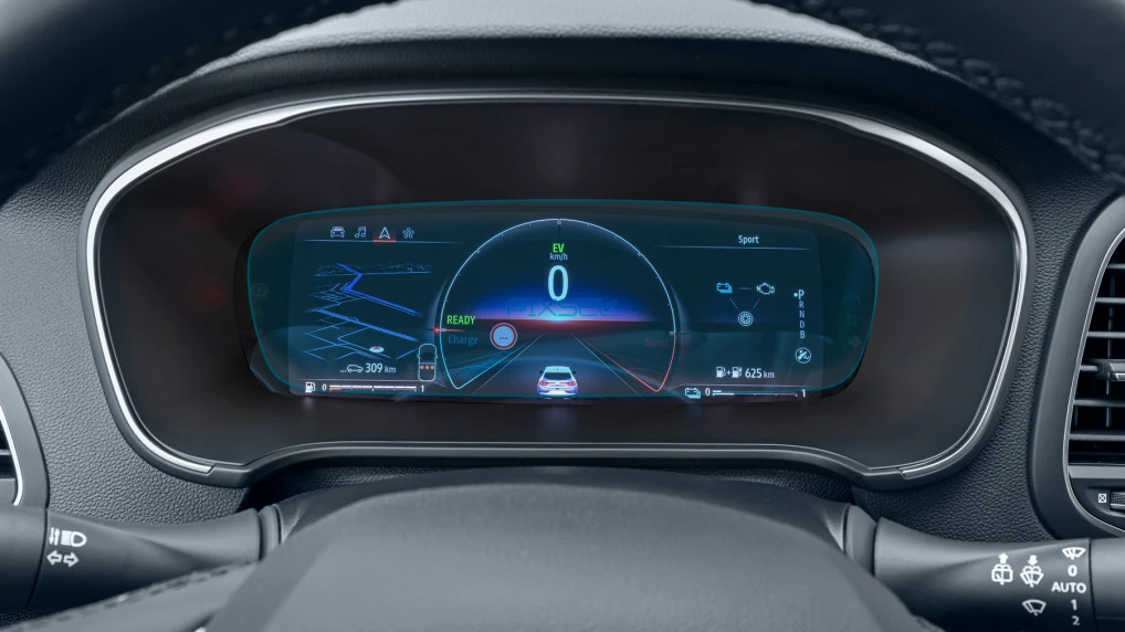 Sticlă hibridă de protecție Pixsel panoul de bord RENAULT MEGANE - 11.9“ 2016 - 2022