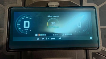 Sticlă hibridă de protecție Pixsel pentru vitezometrul snowmobilului BRP SKI-DOO FREERIDE 2024 + 10.25“