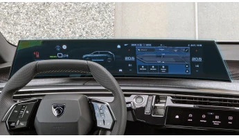 Sticlă hibridă de protecție Pixsel pentru ecran lat PEUGEOT 5008 - 27.9“ 2025 -
