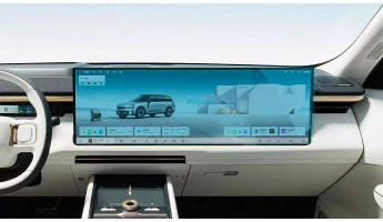 Sticlă hibridă de protecție Pixsel monitor LINK & CO 900 - 30.3“ 2025 -