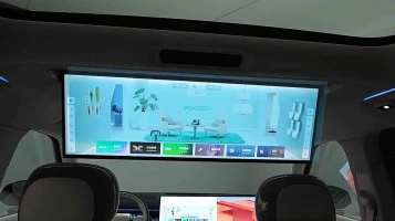 Sticlă hibridă de protecție Pixsel monitorul din spate LINK & CO 900 - 30.5“ 2025 -