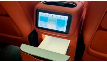 Sticlă hibridă de protecție Pixsel controlul climatizării din spate LINK & CO 900 - 7.3“ 2025 -