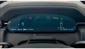 Sticlă hibridă de protecție Pixsel panoul de bord ZEEKR 9X - 13.6“ 2025 -