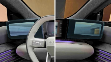 Sticlă hibridă de protecție Pixsel oglinzi AUDI E5 - 10.3“x2 2025 -