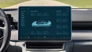 Sticlă hibridă de protecție Pixsel monitor POLESTAR 4 - 16.6“ 2023 -