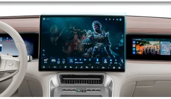 Sticlă hibridă de protecție Pixsel monitor DENZA N8L - 18“ 2025 -