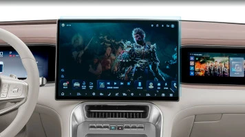 Sticlă hibridă de protecție Pixsel monitor DENZA N8L - 18“ 2025 -