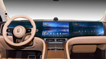 Sticlă hibridă de protecție Pixsel pentru ecran lat (2 părți) AITO M9 - 50.4“ 2024 -