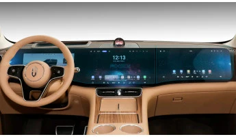 Sticlă hibridă de protecție Pixsel pentru ecran lat (2 părți) AITO M8 - 50.4“ 2025 -