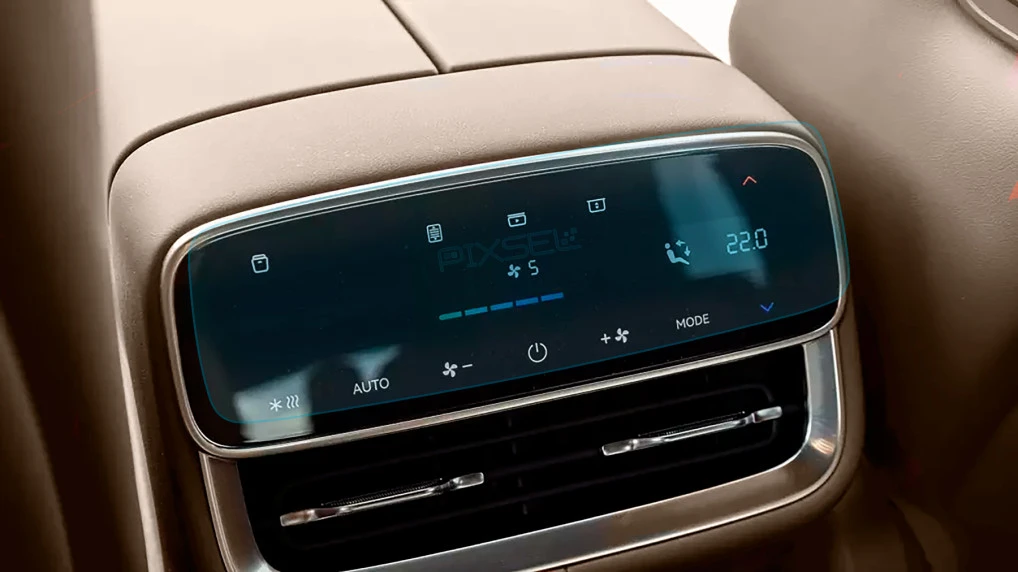 Sticlă hibridă de protecție Pixsel controlul climatizării din spate AITO M8 - 7.7“ 2025 -