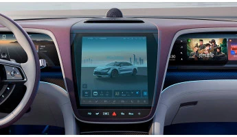 Sticlă hibridă de protecție Pixsel monitor YANGWANG U7 - 15.7“ 2025 -