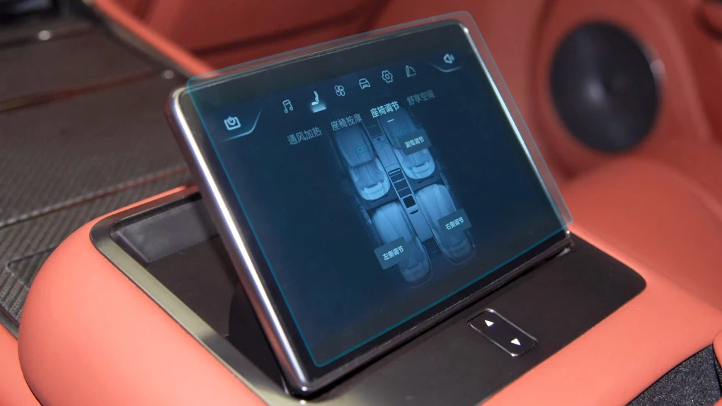 Sticlă hibridă de protecție Pixsel controlul climatizării din spate YANGWANG U7 - 7.7“ 2025 -