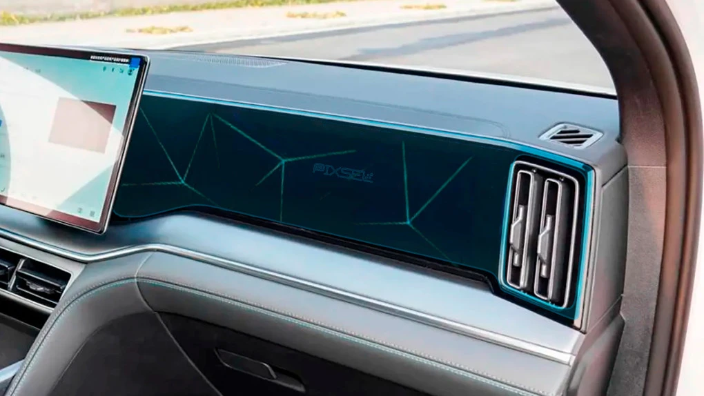 Sticlă hibridă de protecție Pixsel monitorul pasagerului BYD SONG L DM-I - 25.8“ 2024 -