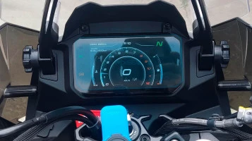 Sticlă hibridă de protecție Pixsel vitezometrul motocicletei CFMOTO 700MT 2023 + 6.8“