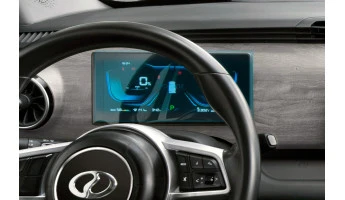 Sticlă hibridă de protecție Pixsel panoul de bord RUICHI EC75 - 10.5“ 2023 -