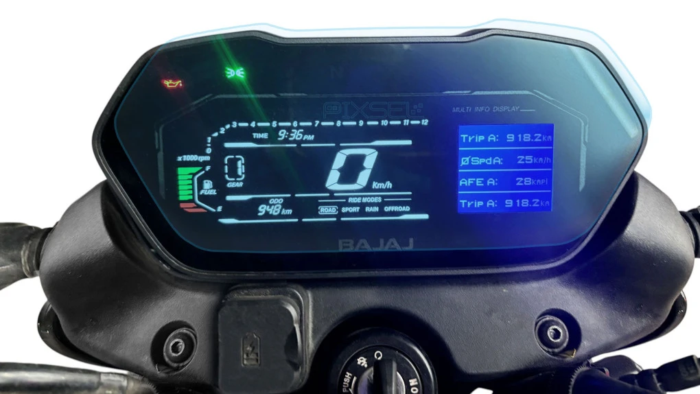 Sticlă hibridă de protecție Pixsel vitezometrul motocicletei BAJAJ PULSAR NS400Z/N250/F250 2024 + 8.9“