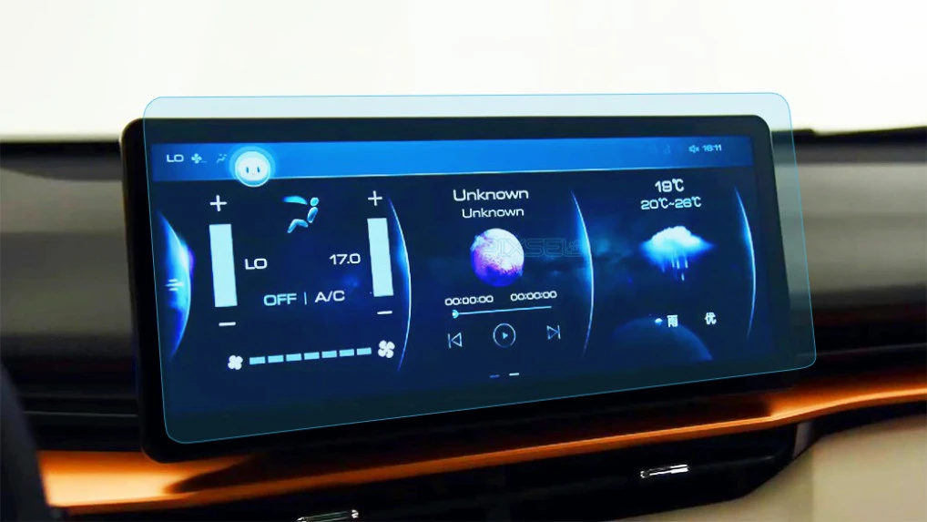 Sticlă hibridă de protecție Pixsel monitor HAVAL H6 - 13.3“ 2025 -